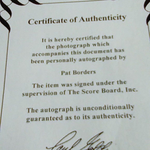 Pat Border 1992 World Series MVP Plaque - Picture 14 of 14